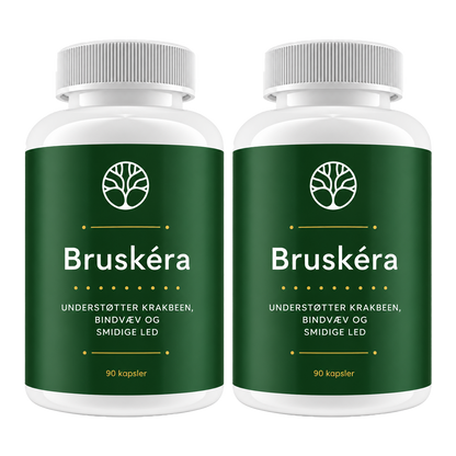 Bruskéra — Kraftig Støtte Til Dine Led Og Bindevæv. Med Vitamin C Og Mangan.