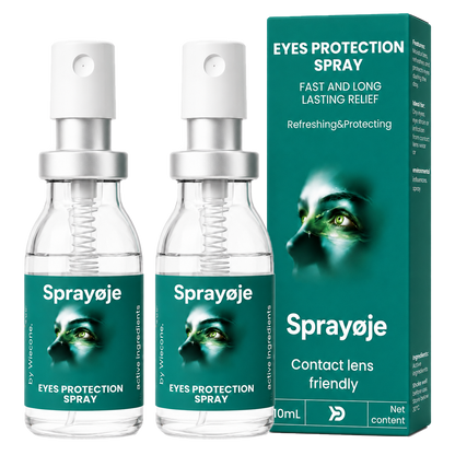 Sprayøje – Ét Spray På Lukket Øjenlåg — Lutein Leveret Direkte Til Nethinden