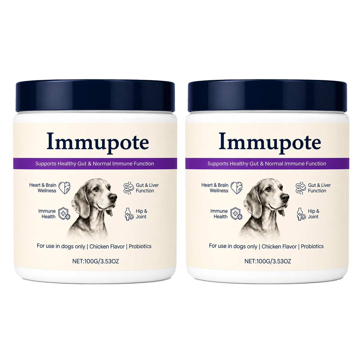 ImmuPaw | Turkey Tail + Probiotika-formel