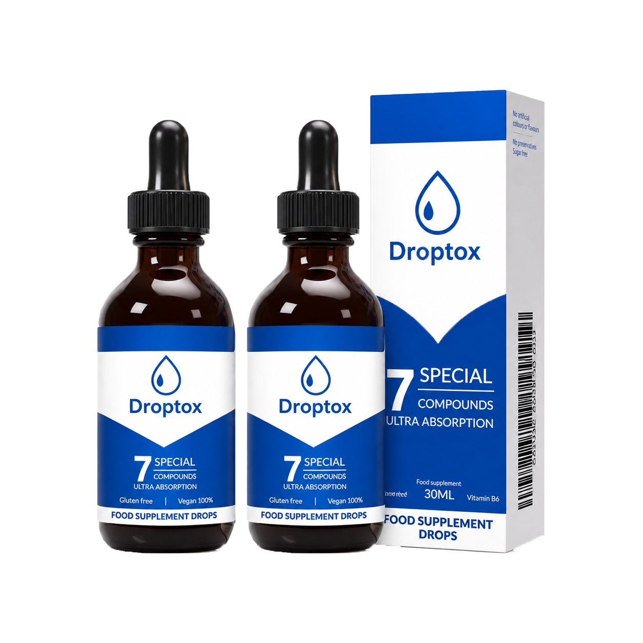 Droptox Detox Dråber | Afgift Din Lever & Tab 5 Kg På 7 Dage