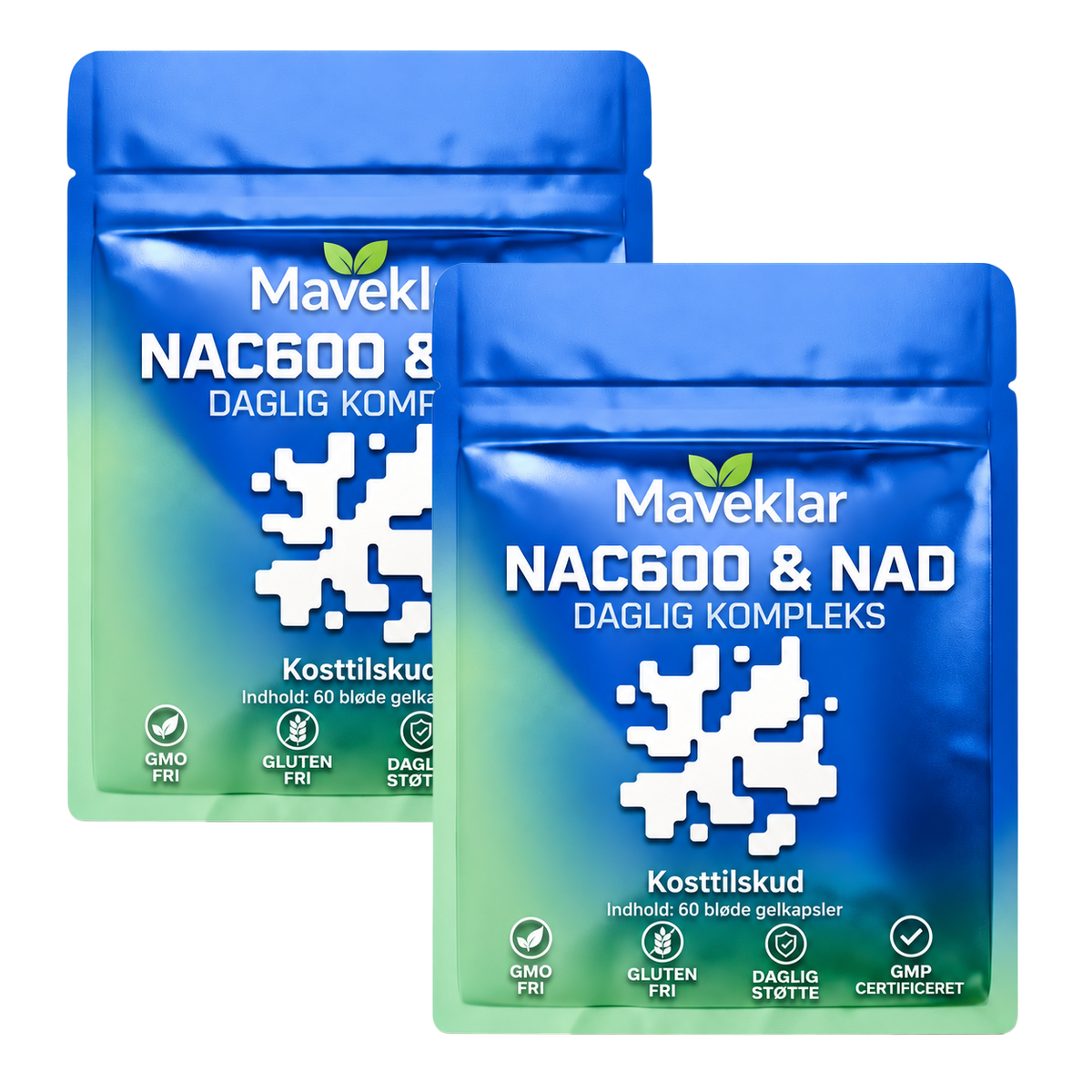 Maveklar – Klar Lever, Flad Mave Og Friske Morgener — 600 mg NAC I Kokosolie Dagligt