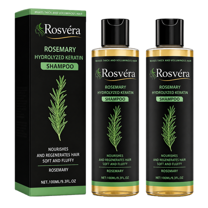 Rosvéra Rosmarinshampoo | Alt-i-én Pleje Til Tørt, Svagt Hår På 4 Uger