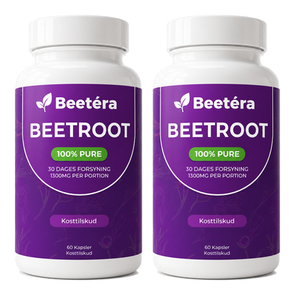 Beetéra Rødbedekapsler | Understøt Cirkulation, Ledkomfort Og Vitalitet