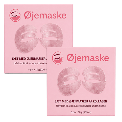 Øjemaske | Maske Med Peptider Og Kollagen Til Reduktion Af Rynker Og Mørke Rande Inden For 30 Minutter