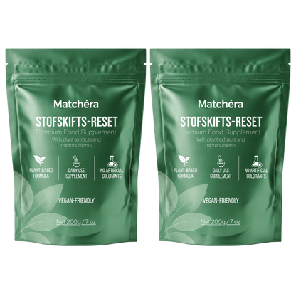 Matchéra Stofskifte-Reset | Op Til 4 kg Vægttab Om Måneden Med En 100% Plantebaseret Matcha-Formel — Uden Bivirkninger