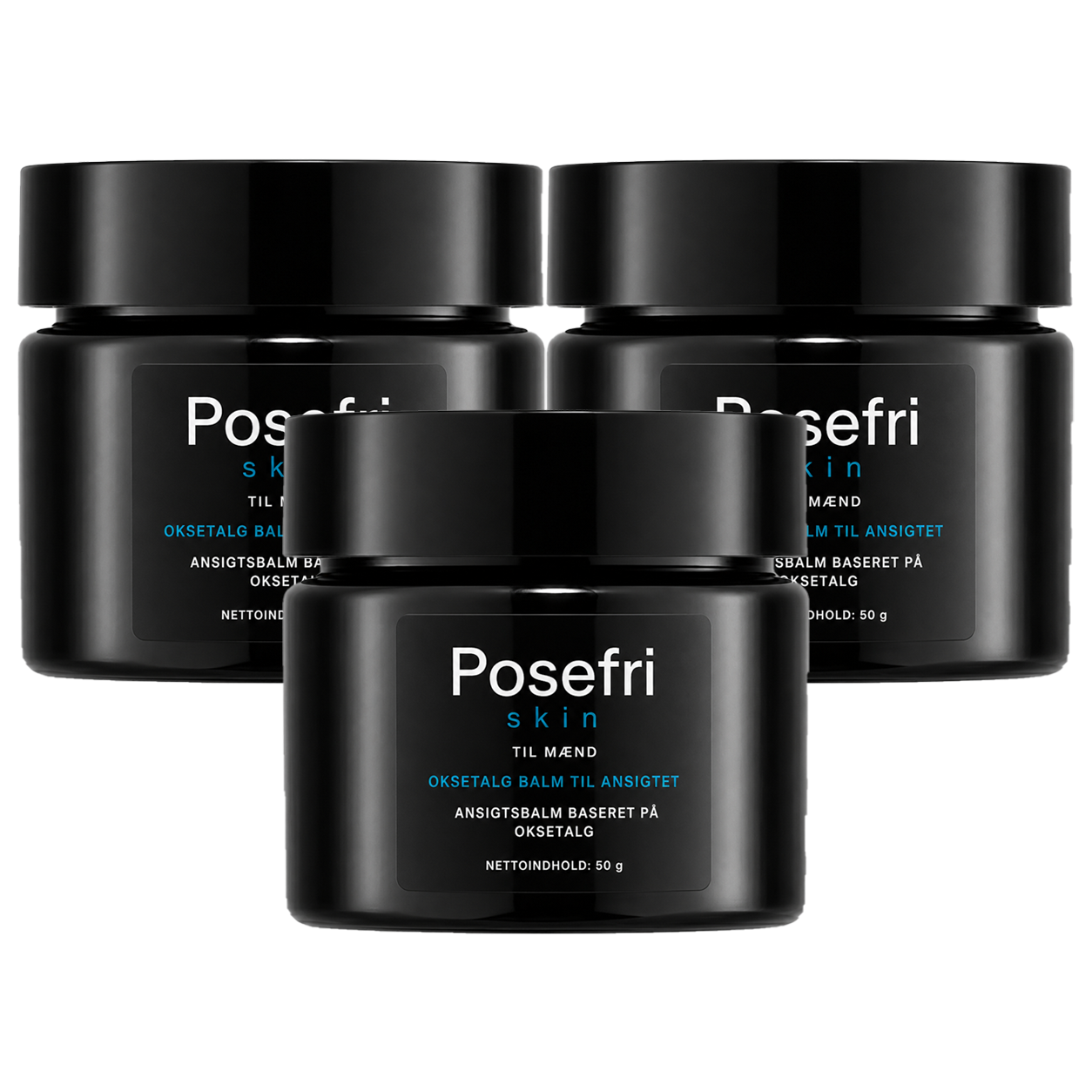 Posefri | Den Naturlige Balsam Danske Mænd Bruger Til Endelig At Slippe Af Med Poser Under Øjnene