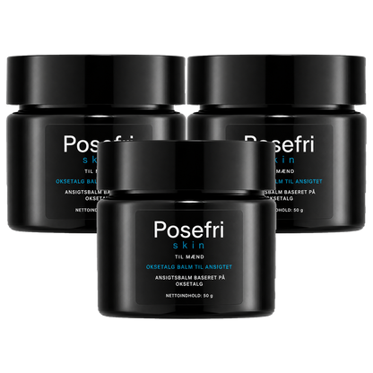 Posefri | Den Naturlige Balsam Danske Mænd Bruger Til Endelig At Slippe Af Med Poser Under Øjnene