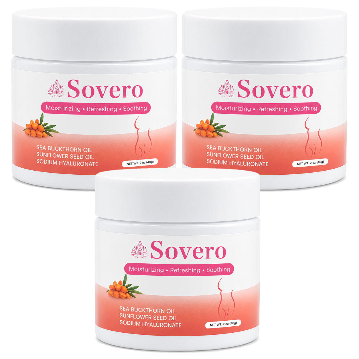 Sovero Nattecreme | Nattlig Behandling Mod Kløe, Brænding Og Tørhed
