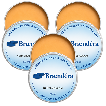 Brændéra Nervebalsam | Mærk forskellen på dine fødder og nerver inden for 3 dage!