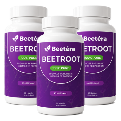 Beetéra Rødbedekapsler | Understøt Cirkulation, Ledkomfort Og Vitalitet