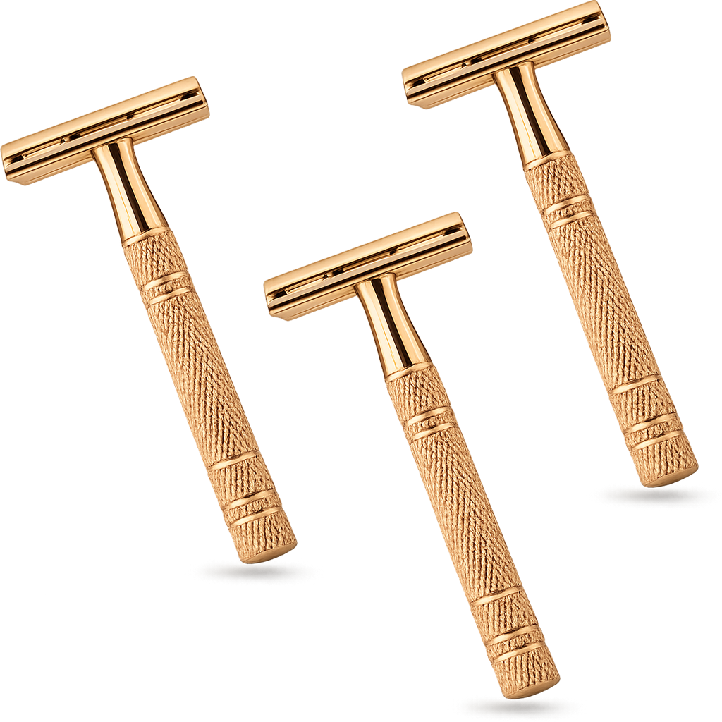 Glatklip Safety Razor | Oplev den Glatteste Barbering, Du Nogensinde Har Haft — Uden Irritation, Indgroede Hår Eller Snits.