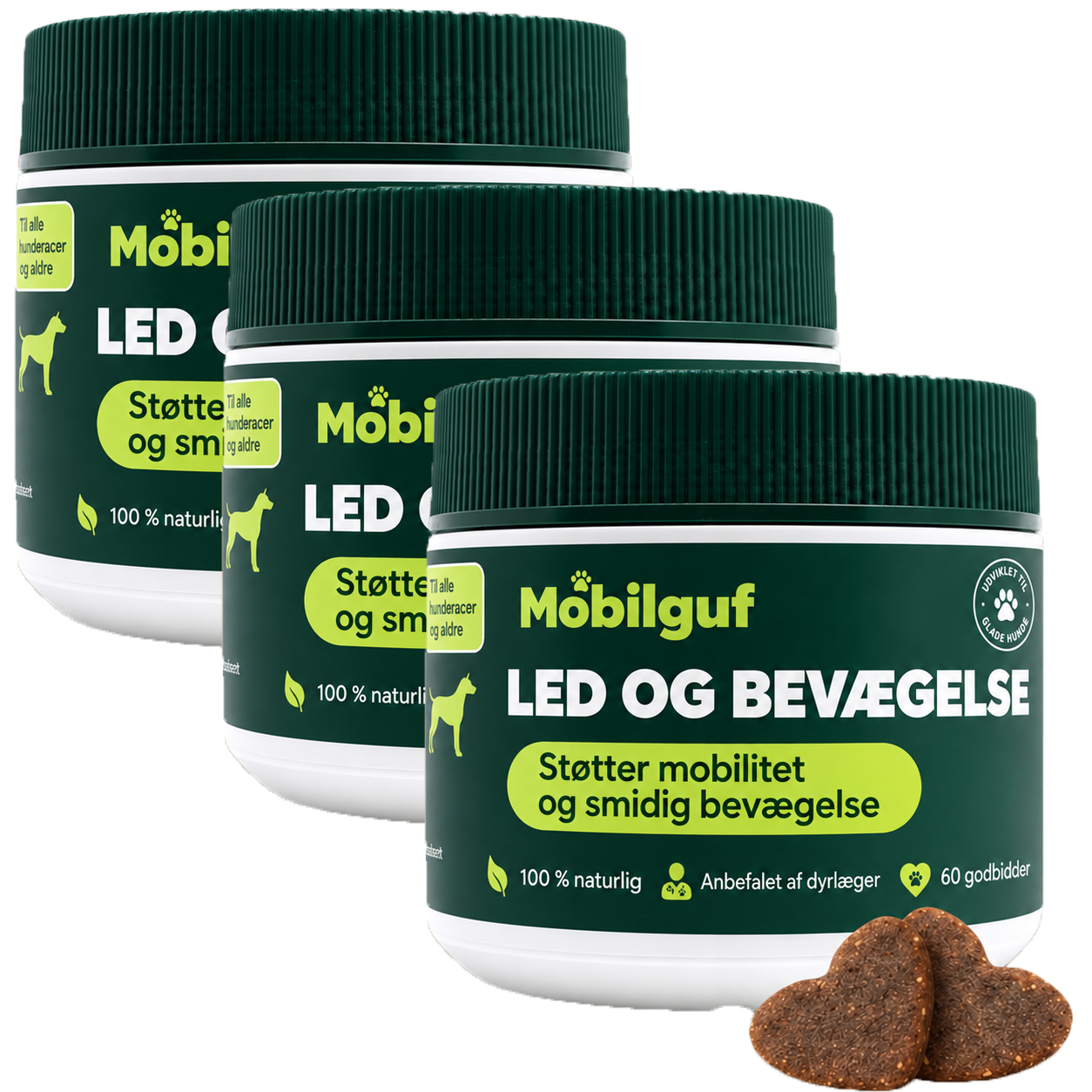 Mobilguf | Genopbyg Mobilitet Og Smidighed Med 10 Aktive Ingredienser I Én Daglig Snack