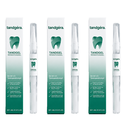 Tandgéra Tandkøds-Pen | Genopbygger Tandkødsvæv, Reducerer Sensitivitet, Stopper Blødende Tandkød