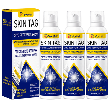 Vortfri Kryoterapi Spray | Nyd Glat, Klar Hud Igen På Blot 5 Dage