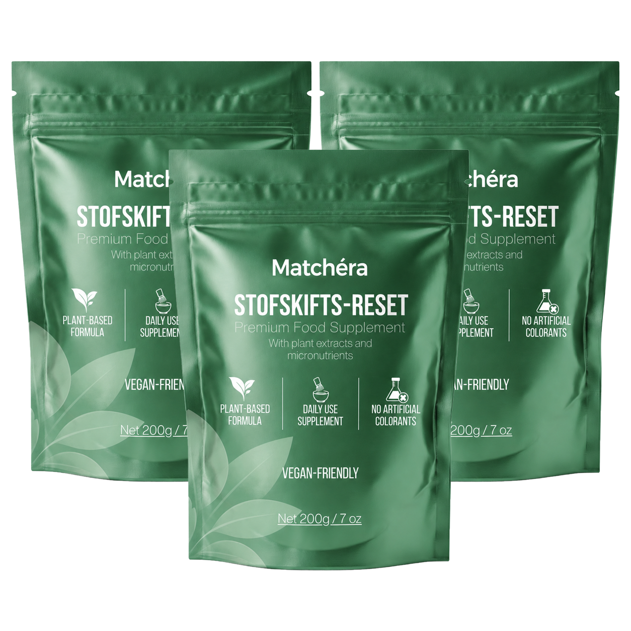 Matchéra Stofskifte-Reset | Op Til 4 kg Vægttab Om Måneden Med En 100% Plantebaseret Matcha-Formel — Uden Bivirkninger