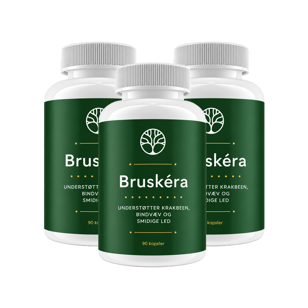 Bruskéra — Kraftig Støtte Til Dine Led Og Bindevæv. Med Vitamin C Og Mangan.