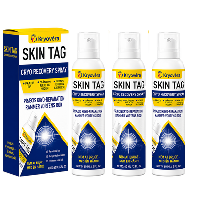 Kryovéra Kryoterapi Spray | Nyd Glat, Klar Hud Igen På Blot 5 Dage