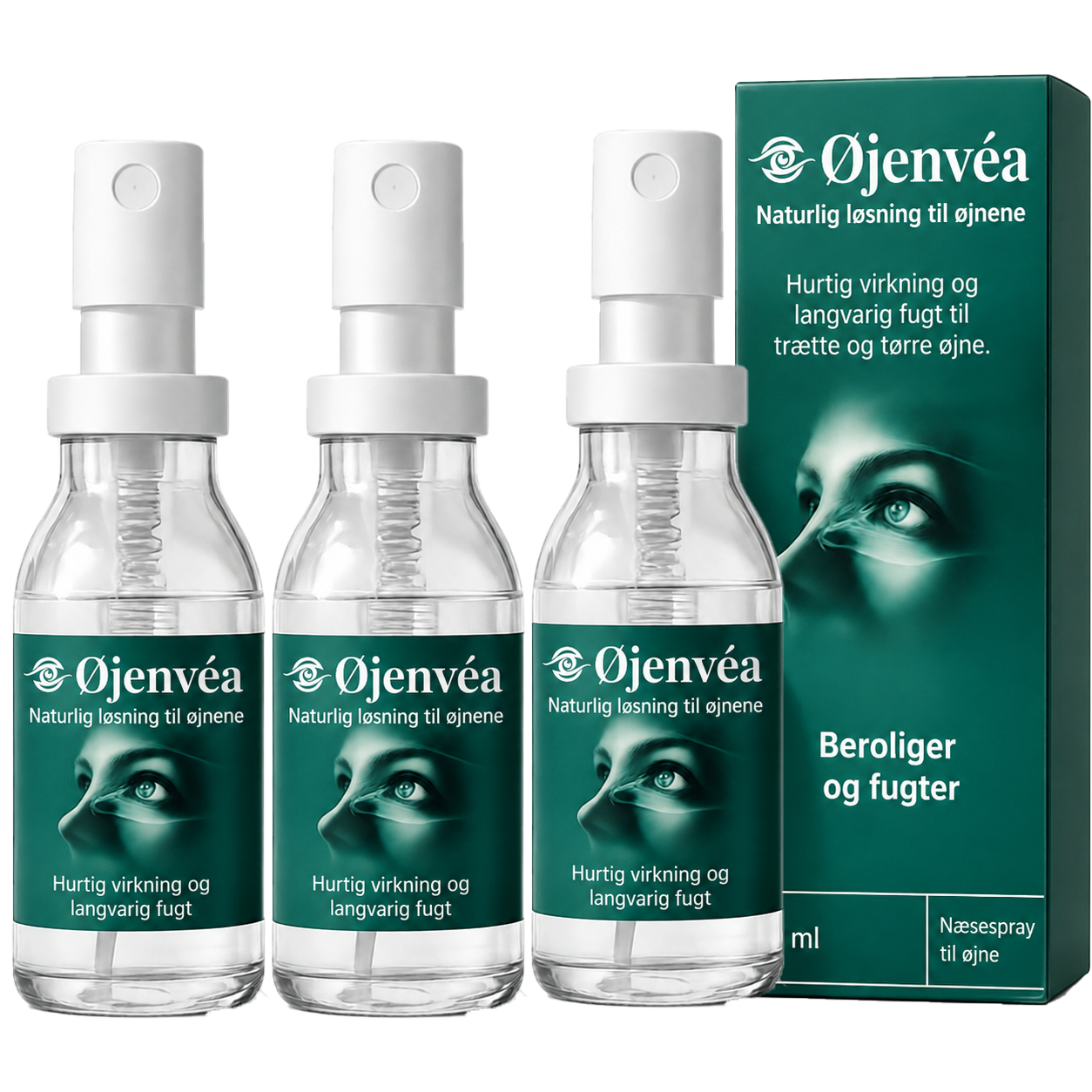 Øjenvéa Øjenspray Med Lutein | Åbner Sløret Syn. Se Klart Allerede I Dag!
