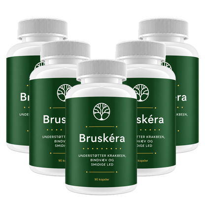 Bruskéra — Kraftig Støtte Til Dine Led Og Bindevæv. Med Vitamin C Og Mangan.