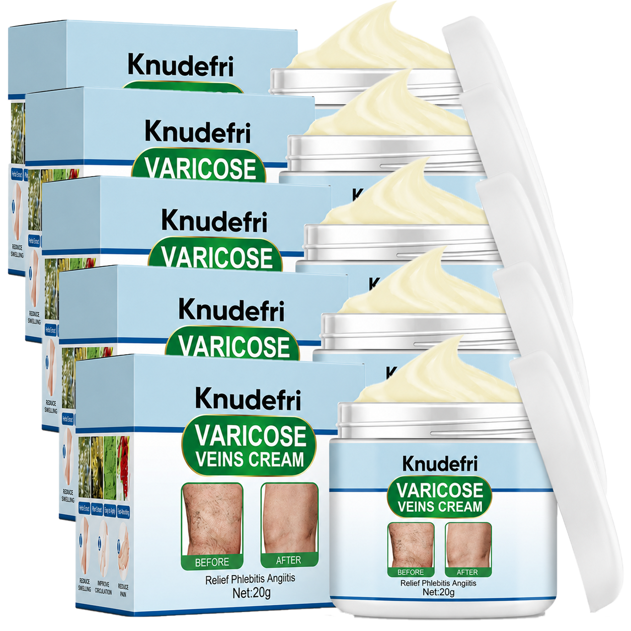 Knudefri Krampebalsam | 92% Mindre Synlige Årer På 7 Dage