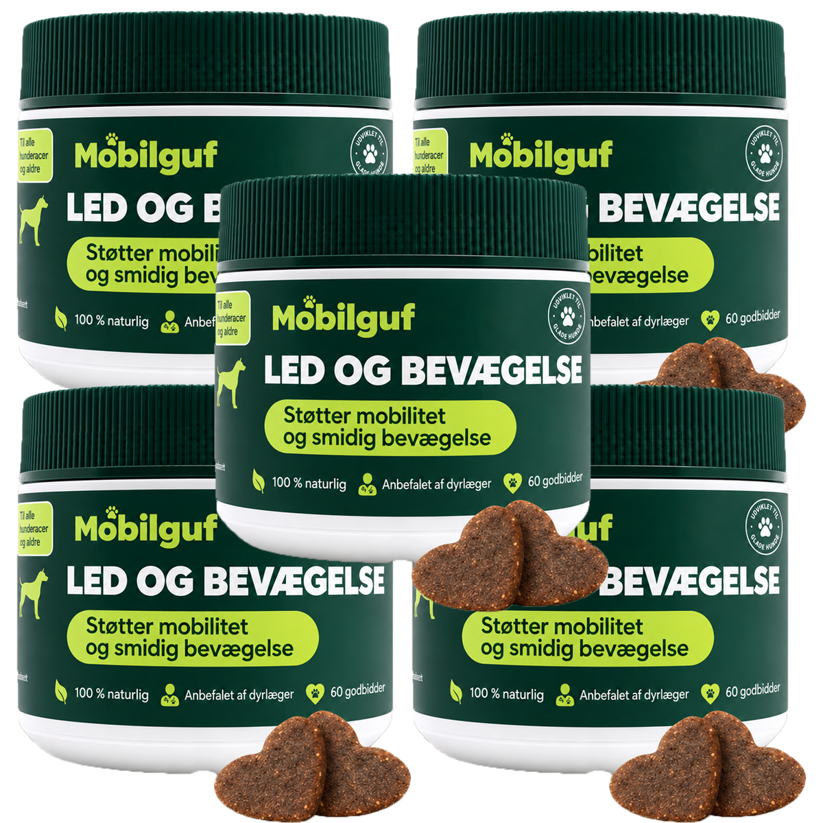 Mobilguf | Genopbyg Mobilitet Og Smidighed Med 10 Aktive Ingredienser I Én Daglig Snack