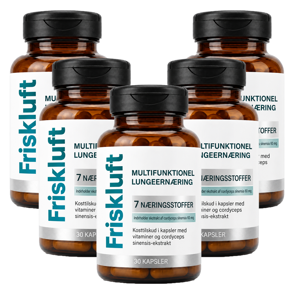 Friskluft Lung Support Kapsler | Hjælp Med Naturligt At Rense Skadelige Ophobninger Fra Dine Lunger På Bare 5 Dage!