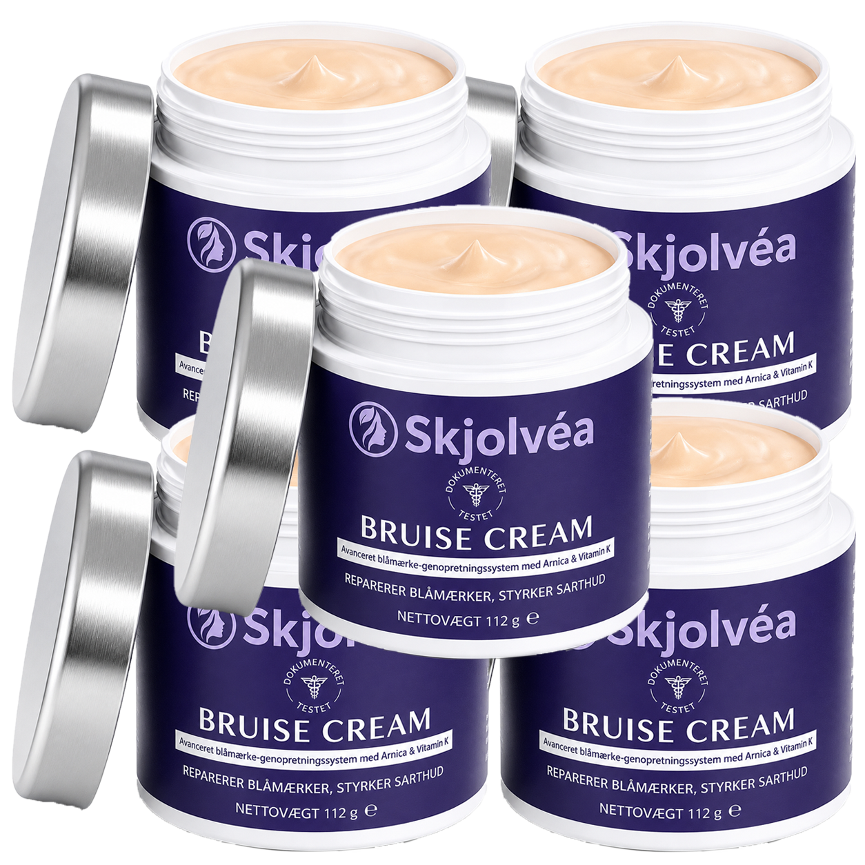 Skjolvéa Creme | Bekæmper Vedvarende Blå Mærker & Pergamenthud På 36 Timer — Inden Din Hud Dikterer Dit Liv