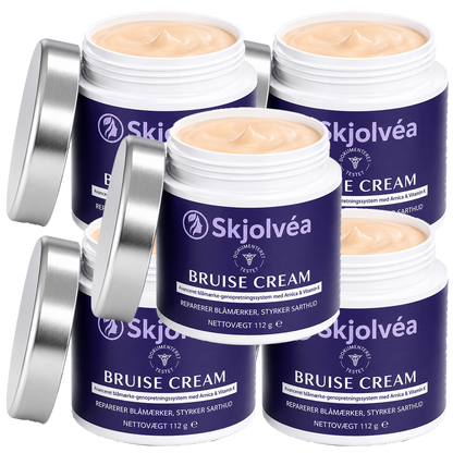 Skjolvéa Creme | Bekæmper Vedvarende Blå Mærker & Pergamenthud På 36 Timer — Inden Din Hud Dikterer Dit Liv