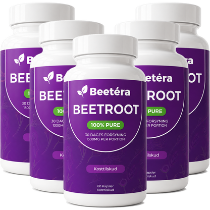 Beetéra Rødbedekapsler | Understøt Cirkulation, Ledkomfort Og Vitalitet