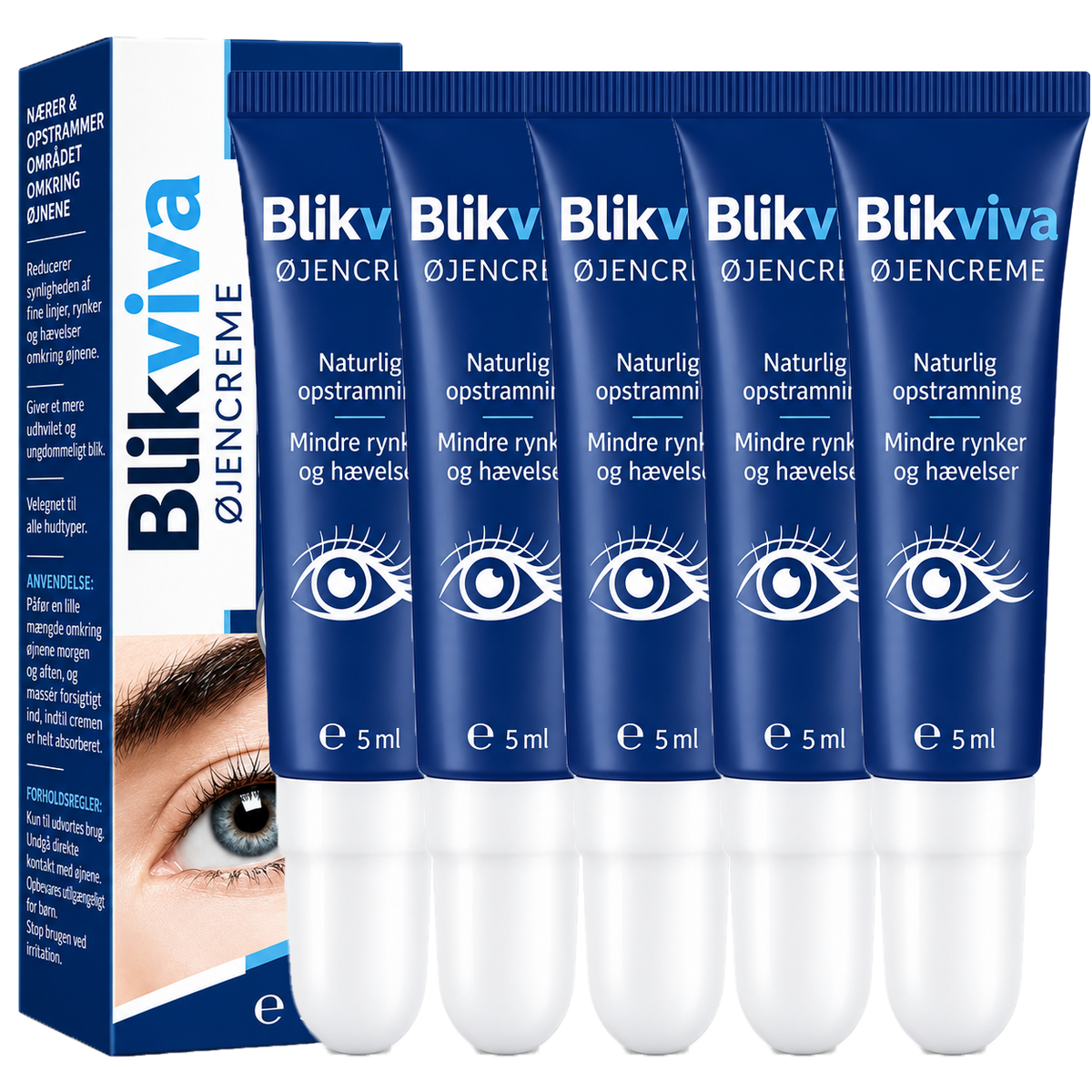 Blikviva Øjenlågsløfteserum | Løft Og Stram Udseendet Af Hængende Øjenlåg Med 94% På Blot 24 Timer