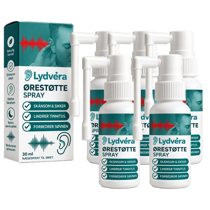 Lydvéra Ørepleje-Spray | Hør Op Til 99% Bedre På Kun 72 Timer