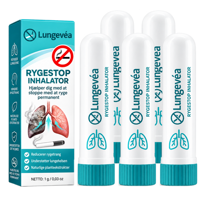 Lungevéa Inhalator | Reducer Trangen Til Nikotin Og Hjælper Dig Med At Stoppe