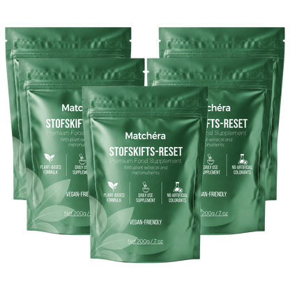 Matchéra Stofskifte-Reset | Op Til 4 kg Vægttab Om Måneden Med En 100% Plantebaseret Matcha-Formel — Uden Bivirkninger